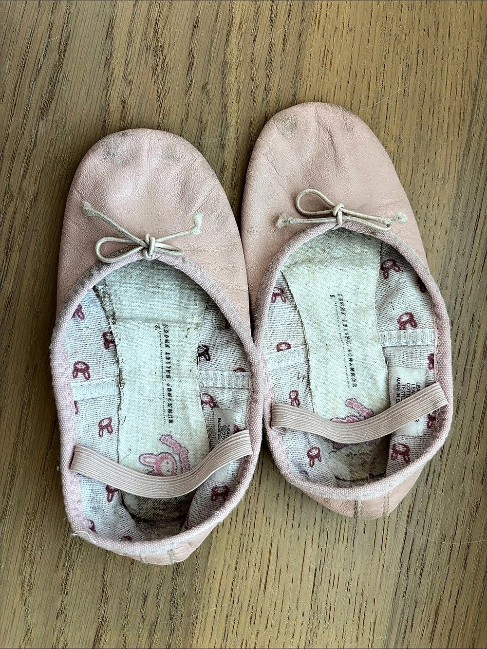 Pink Ballet-Style Slippers